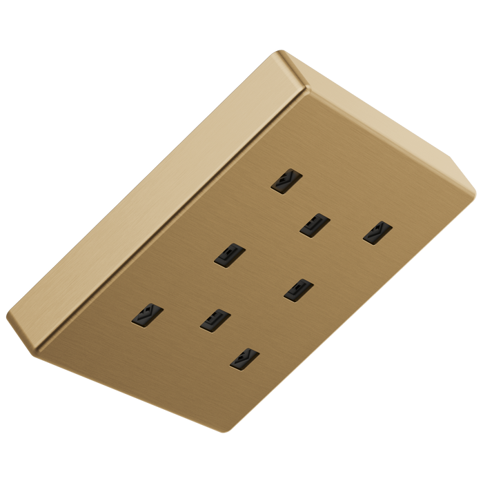 H2Okinetic Single-Setting Metal Raincan Shower Head