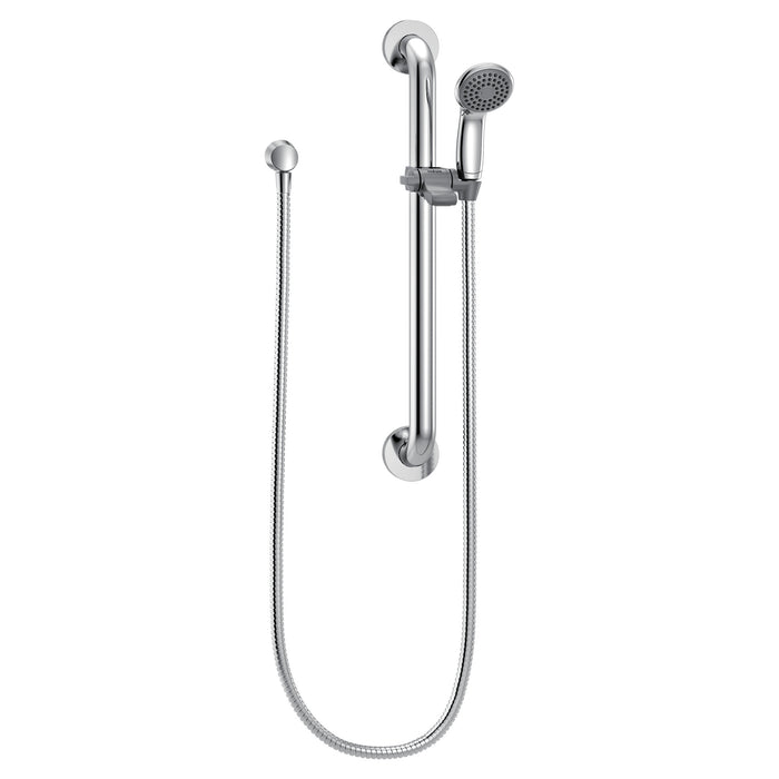 Moen Commercial 52224GBM25 Slide Bar/Grab Bar Shower