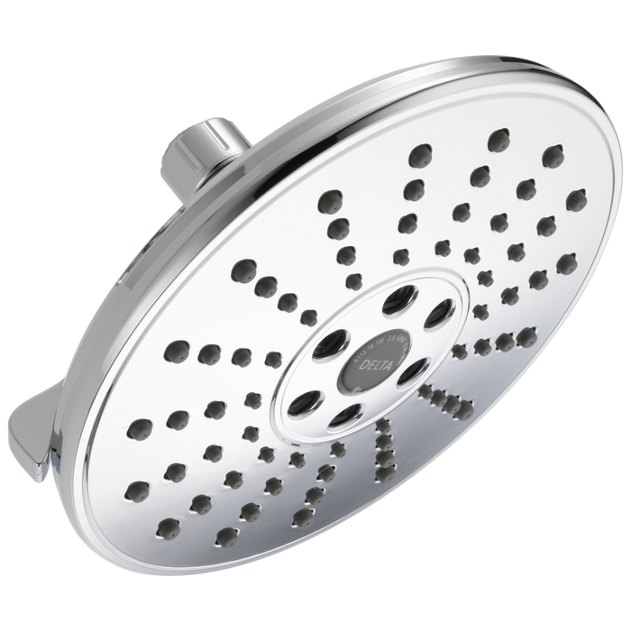 Delta 52688 H2Okinetic 3-Setting Raincan Shower Head and H2Okinetic Technology