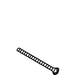 KOHLER K-52762 Screw, 10 - 24, Oval, Brass