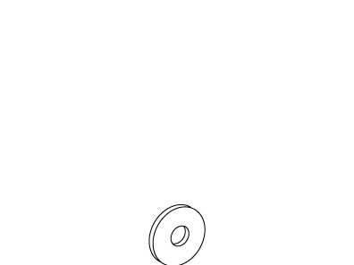 KOHLER K-52878 Washer, .310 Id X 1.00 Od