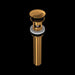 ROHL 5447 Push Drain With Overflow