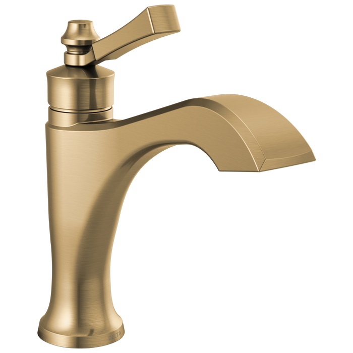 Delta Dorval 556 Single Handle Bathroom Faucet - Champagne Bronze