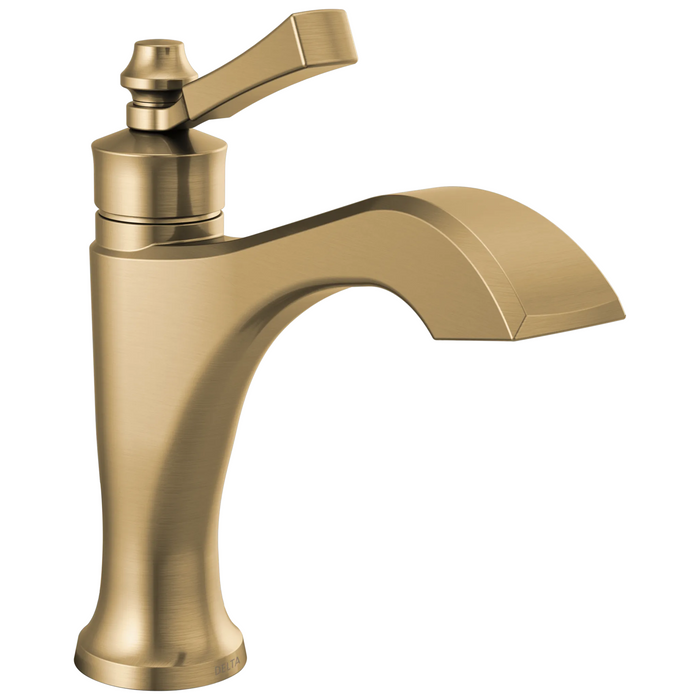 Delta Dorval 556 Single Handle Bathroom Faucet - Champagne Bronze