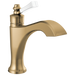 Delta Dorval 556 Single Handle Bathroom Faucet - Champagne Bronze / Porcelain