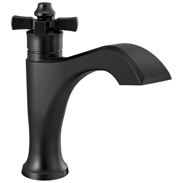Delta Dorval 557 Single Handle Bathroom Faucet - Matte Black