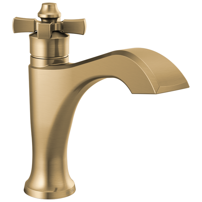Delta Dorval 557 Single Handle Bathroom Faucet - Champagne Bronze