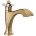 Delta Dorval 557 Single Handle Bathroom Faucet - Champagne Bronze / Porcelain