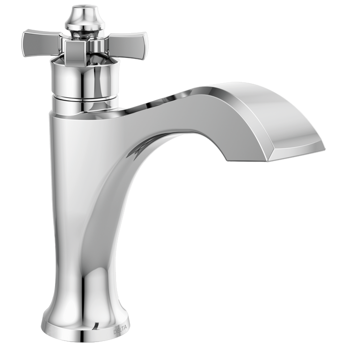 Delta Dorval 557 Single Handle Bathroom Faucet - Chrome
