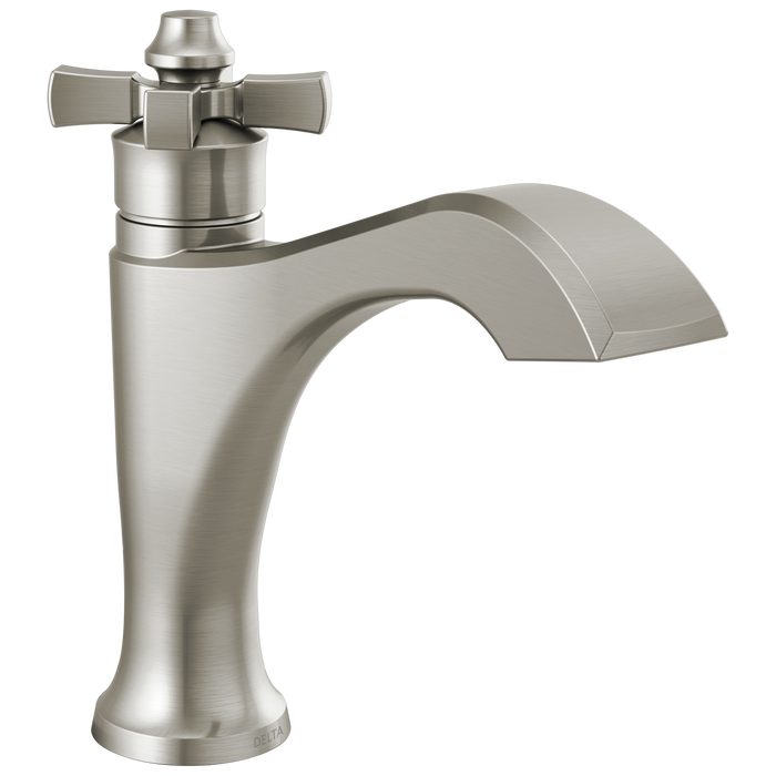 Delta Dorval 557 Single Handle Bathroom Faucet - Stainless
