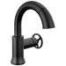 Delta Trinsic 558HAR Single Handle Pull-Down Bathroom Faucet - Matte Black