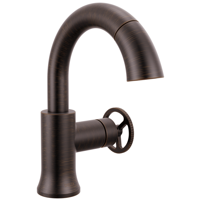 Delta Trinsic 558HAR Single Handle Pull-Down Bathroom Faucet - Venetian Bronze