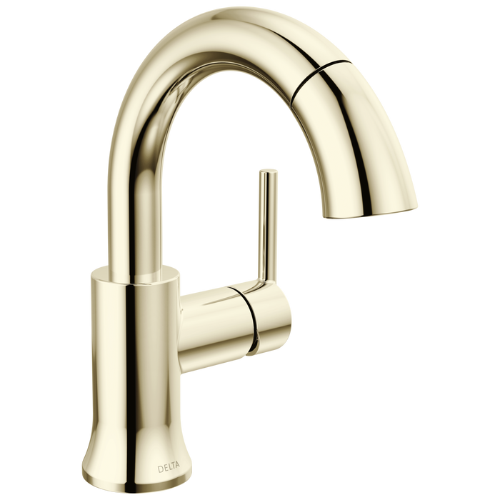 Delta Trinsic 559HAR Single Handle Pull-Down Bathroom Faucet - Polished Nickel