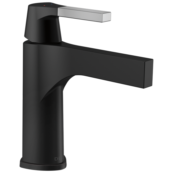 Delta Delta Zura: Single Handle Bathroom Faucet - Less Pop Up