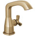 Delta Stryke 5766 Single Handle Bathroom Faucet - Lumicoat Champagne Bronze