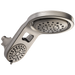 Delta Delta Universal Showering Components: HydroRain 5-Setting Two-in-One Shower Head