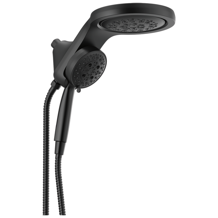 Delta Delta Universal Showering Components: HydroRain H<sub>2</sub>Okinetic 5-Setting Two-in-One Shower Head