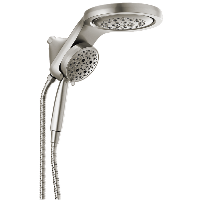 Delta Universal Showering Components: HydroRain H2OKinetic5-Setting Two-in-One Shower Head