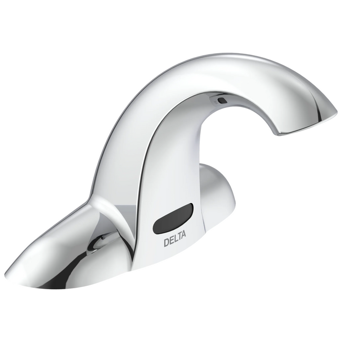 Commercial 591T 591TF1298TR 4" Electronic Faucet, Battery, 0.35gpm, Trim only - Chrome
