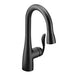 Moen 5995 Arbor One Handle Pulldown Bar Faucet in Matte Black