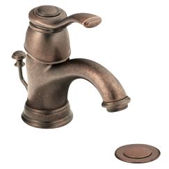 Moen 6102 Kingsley One Handle Bathroom Faucet in Oil Rubbed Bronze