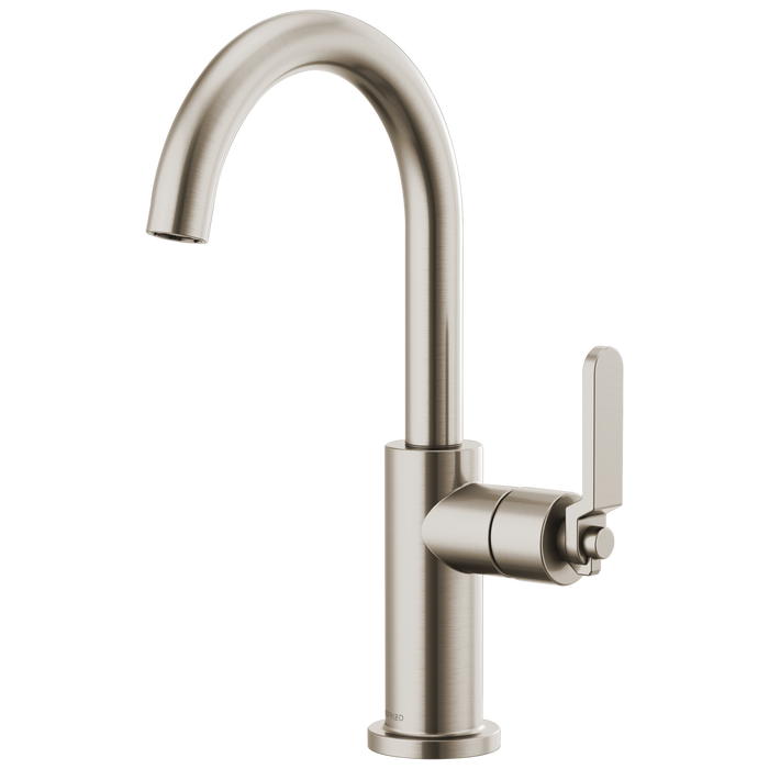Brizo Brizo Litze: Bar Faucet with Arc Spout and Industrial Handle