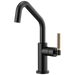 Brizo Brizo Litze: Bar Faucet with Angled Spout and Knurled Handle