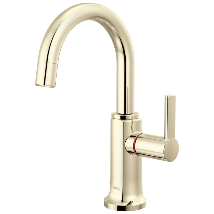 Instant Hot Faucet with Arc Spout