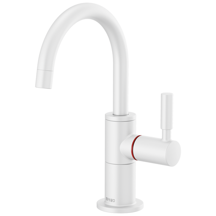 Brizo Jason Wu for Brizo 61320LF Instant Hot Faucet with Arc Spout - Matte White