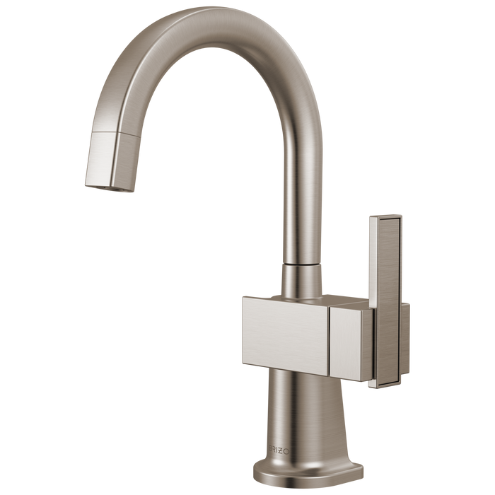 Brizo Frank Lloyd Wright 61322LF Beverage Faucet with Arc Spout - Stainless