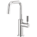 Brizo Litze 61353LF Beverage Faucet with Square Spout and Knurled Handle - Chrome