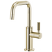 Brizo Litze 61353LF Beverage Faucet with Square Spout and Knurled Handle - Polished Nickel