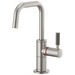Brizo Litze 61353LF Instant Hot Faucet with Square Spout and Knurled Handle - Stainless