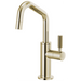 Beverage Faucet with Angled Spout and Knurled Handle