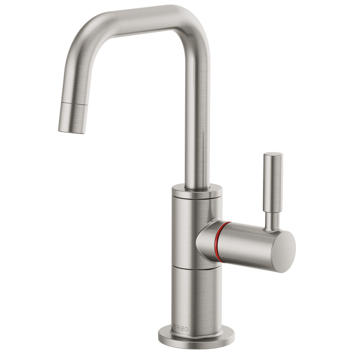 Instant Hot Faucet with Square Spout