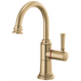 Brizo Rook 61374LF Instant Hot Faucet with Arc Spout - Luxe Gold