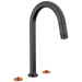Brizo Kintsu: Widespread Pull-Down Faucet with Arc Spout - Less Handles