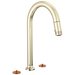 Widespread Pull-Down Faucet with Arc Spout - Less Handles