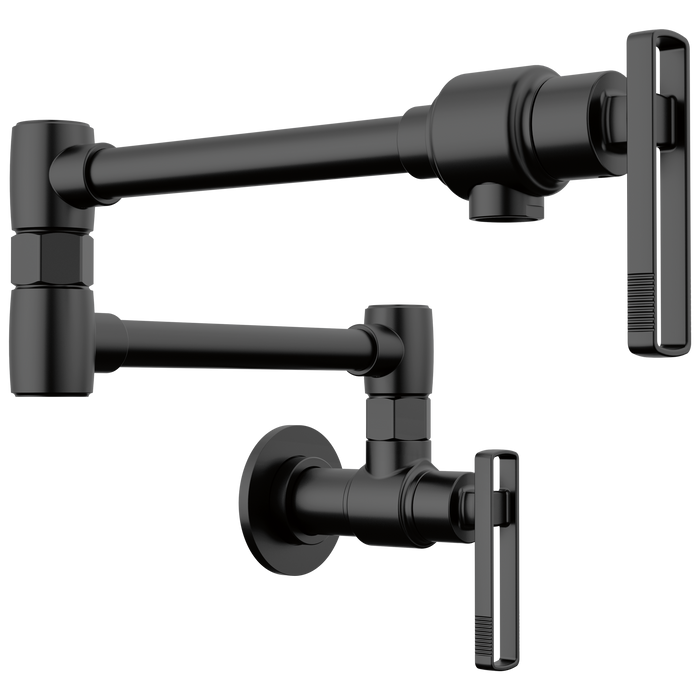 Brizo Kintsu: Wall Mount Pot Filler with Knob Handle 