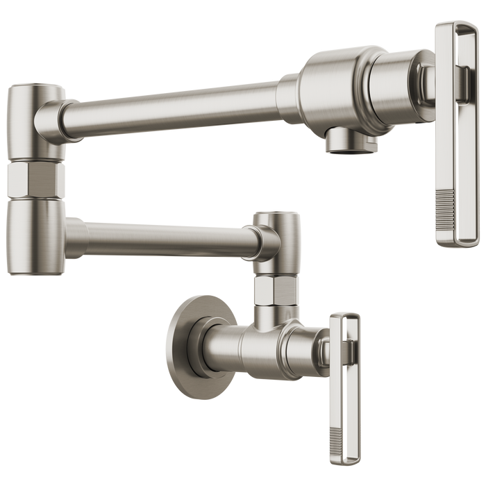 Brizo Kintsu: Wall Mount Pot Filler with Knob Handle 