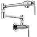 Brizo Brizo Litze: Litze Wall Mount Pot Filler with Knurled Handle