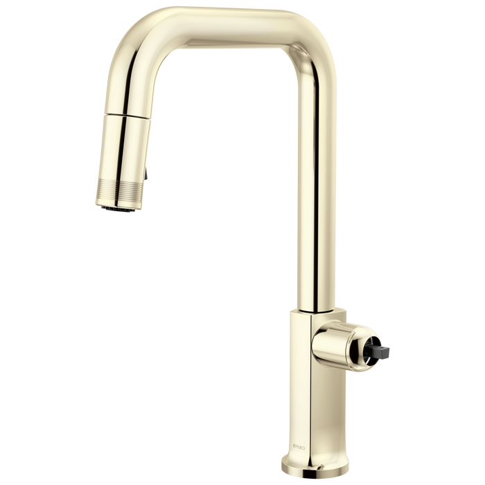 Pull-Down Faucet with Square Spout - Less Handle