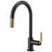 Brizo Brizo Litze: Pull-Down Faucet with Arc Spout and Industrial Handle
