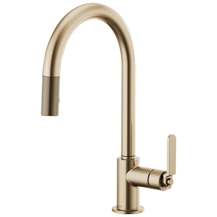 Brizo Brizo Litze: Pull-Down Faucet with Arc Spout and Industrial Handle