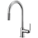 Brizo Brizo Litze: Pull-Down Faucet with Arc Spout and Industrial Handle