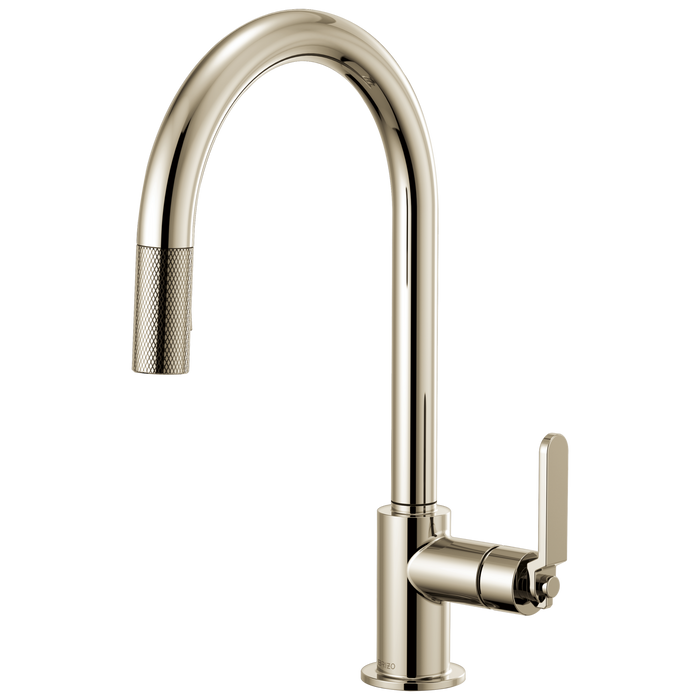 Brizo Brizo Litze: Pull-Down Faucet with Arc Spout and Industrial Handle