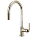 Brizo Brizo Litze: Pull-Down Faucet with Arc Spout and Industrial Handle