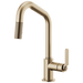 Brizo Brizo Litze: Pull-Down Faucet with Angled Spout and Industrial Handle