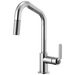Brizo Brizo Litze: Pull-Down Faucet with Angled Spout and Industrial Handle