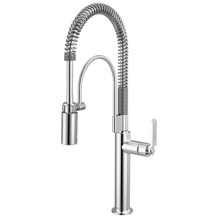 Brizo Litze 63344LF Semi-Professional Kitchen Faucet - Industrial Handle - Chrome